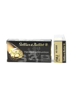 Sellier & Bellot FMJ 180grs .40 S&W