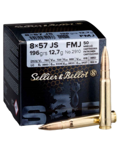 Sellier & Bellot FMJ 196grs / 12.7g Bulk 8x57 JS
