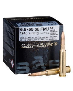 Sellier & Bellot FMJ Bulk 9.1g 6.5x55 SE