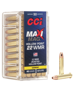 CCI Maxi Mag JHP 40grs .22 Mag