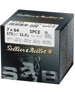 Sellier & Bellot SPCE 11.2g/173gr Bulk 7x64