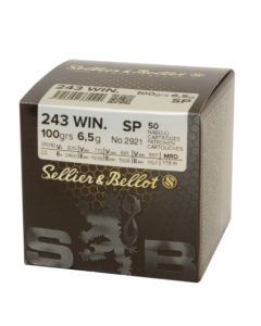 Sellier & Bellot SP 100grs / 6.5g Bulk .243 Win