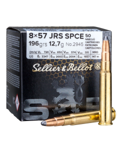 Sellier & Bellot SPCE 196grs / 12.7g Bulk 8x57 JRS