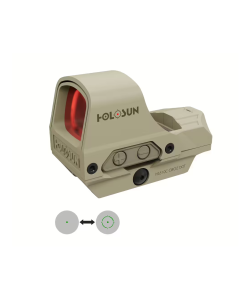 Holosun HE510C-GR-FDE 2MOA Dot 65MOA Circledot