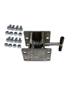 Heckpack Hochklapp. Absenkvorrichtung für Hecktransporter Edelstahl