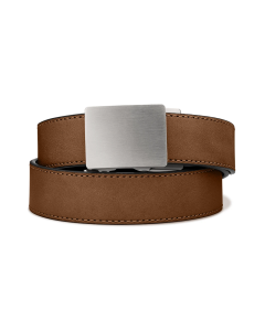 Kore Essentials Buffalo Leather Gun Belt X4 BROWN 24''-44'' 1.5''